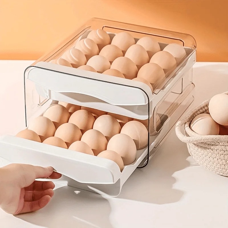 Commercial Kitchen Fridge - 1 Stück Küchen-Eieraufbewahrungsbox Kühlschrank Frischhaltebox aus