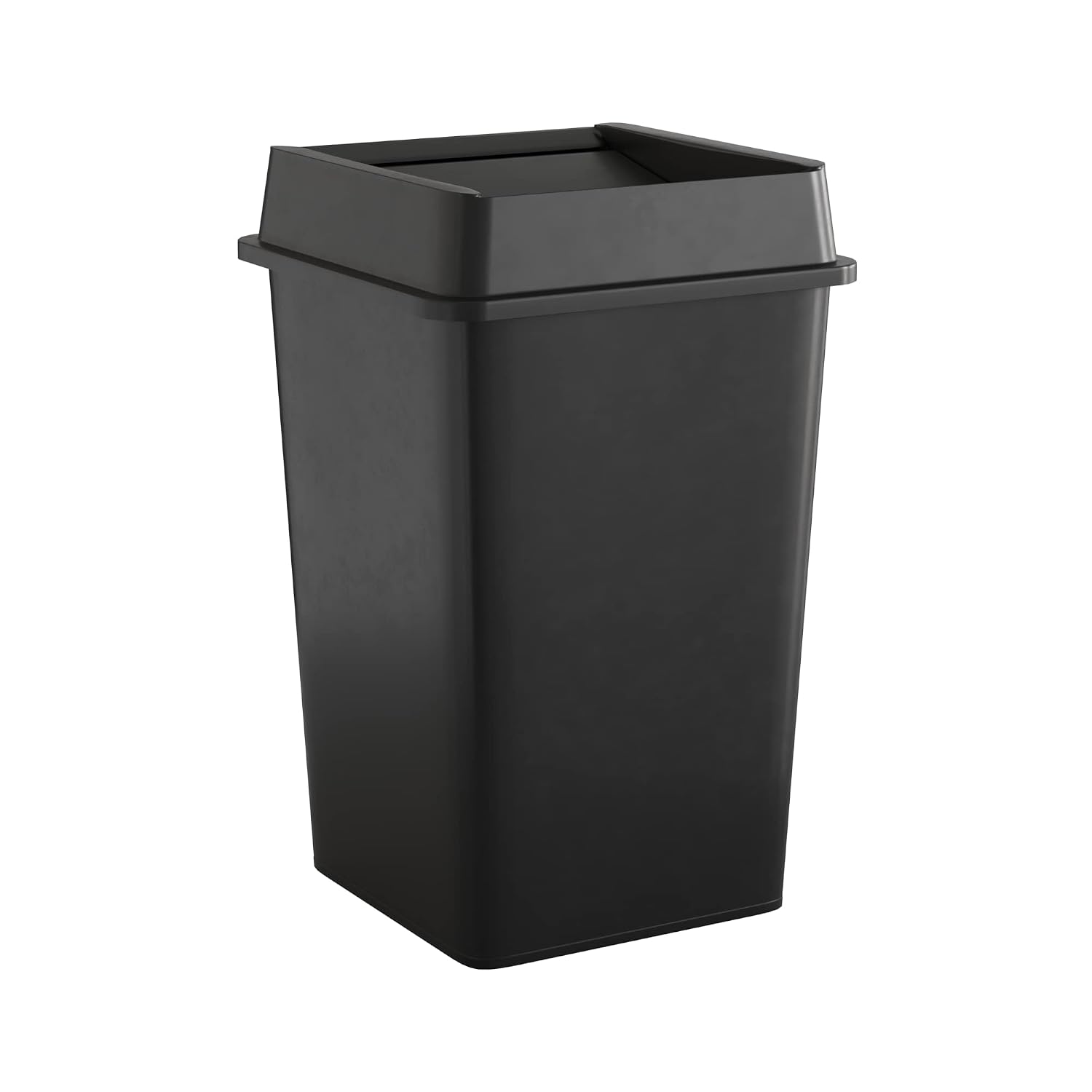 Commercial Kitchen Garbage Can - Gewerblicher Schwerlast-Quadrat-Mülleimer mit Deckel, großer Industrie-Abfallbehälter