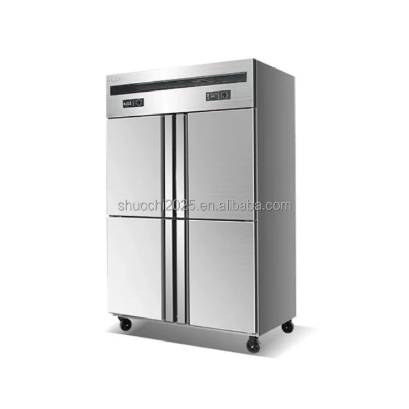 Refrigerated Display Case - Hochwertiger Gewerbekühlschrank mit vier Türen zum