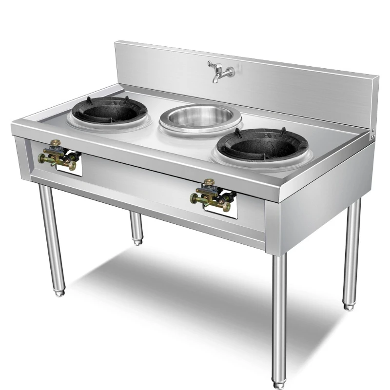 Induction Cooker Commercial - Edelstahl-Gasherd für gewerbliche Nutzung, Hotel, Spezial-Gasherd,