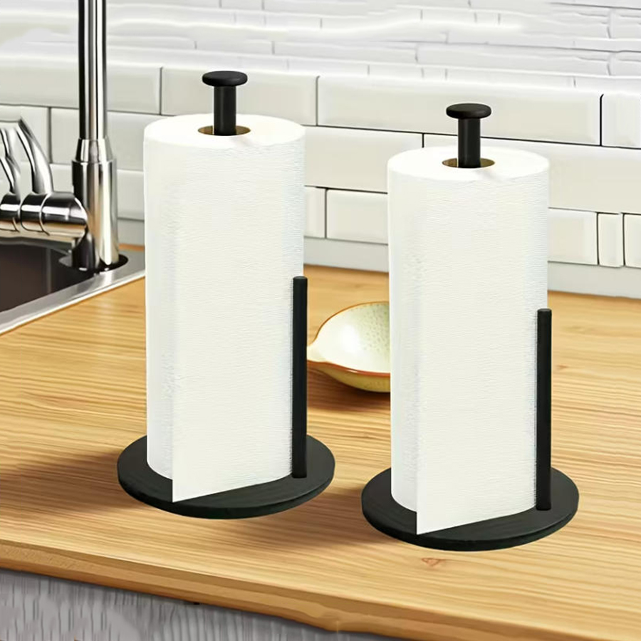 Commercial Kitchen Towels - Küchenrollenhalter aus Edelstahl mit beschwerter Basis