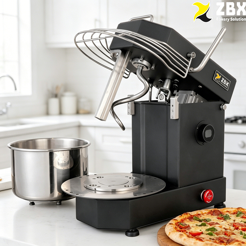 Dough Mixer Machine - ZBX HM-5TD 750W Fabrikpreis 5L 2Kg