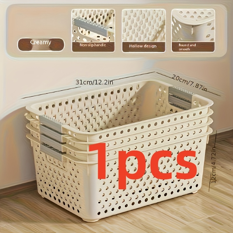 Commercial Kitchen Organiser - Große Kunststoff-Aufbewahrungsbox mit offenem Gitterdesign und