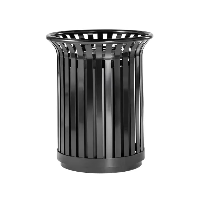 Commercial Kitchen Garbage Can - Robuster Outdoor-Müllcontainer aus Metall mit Rädern