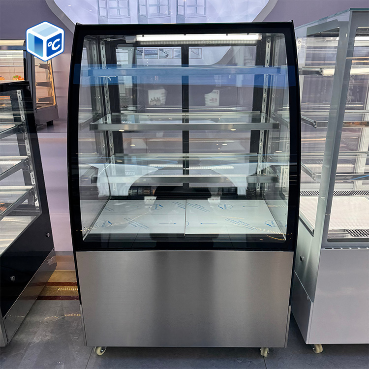 Refrigerated Display Case - 2-stufige gewerbliche Kuchenkühlvitrine mit Ventilator-Kühlung, R290,