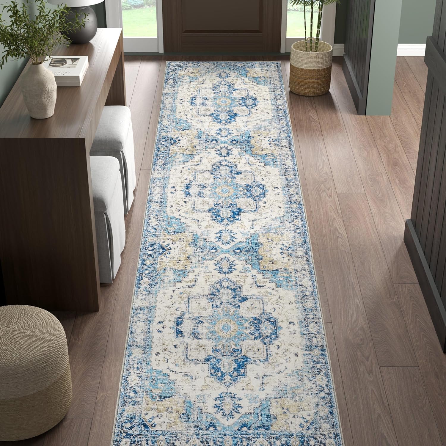 Commercial Kitchen Floor - VIKAMA Bohemian Runner Teppich, rutschfest, leicht,