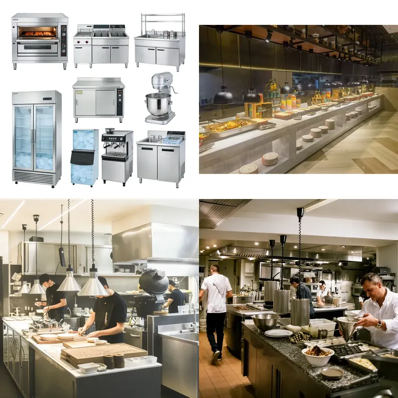 Commercial Kitchen Company - Schulkantinen-Komplettlösung für Unternehmen: Kommerzielle Küchenausstattung, Edelstahl-Kantinenmöbel