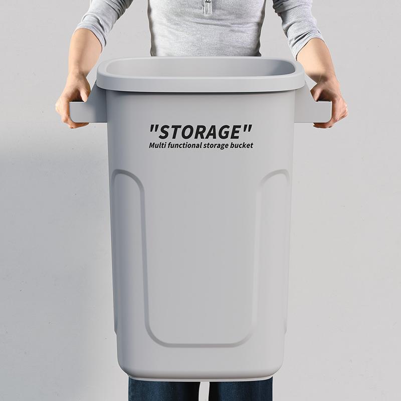 Commercial Kitchen Garbage Can - Industrieller Stil Großer Küchen- und Outdoor-Mülleimer,