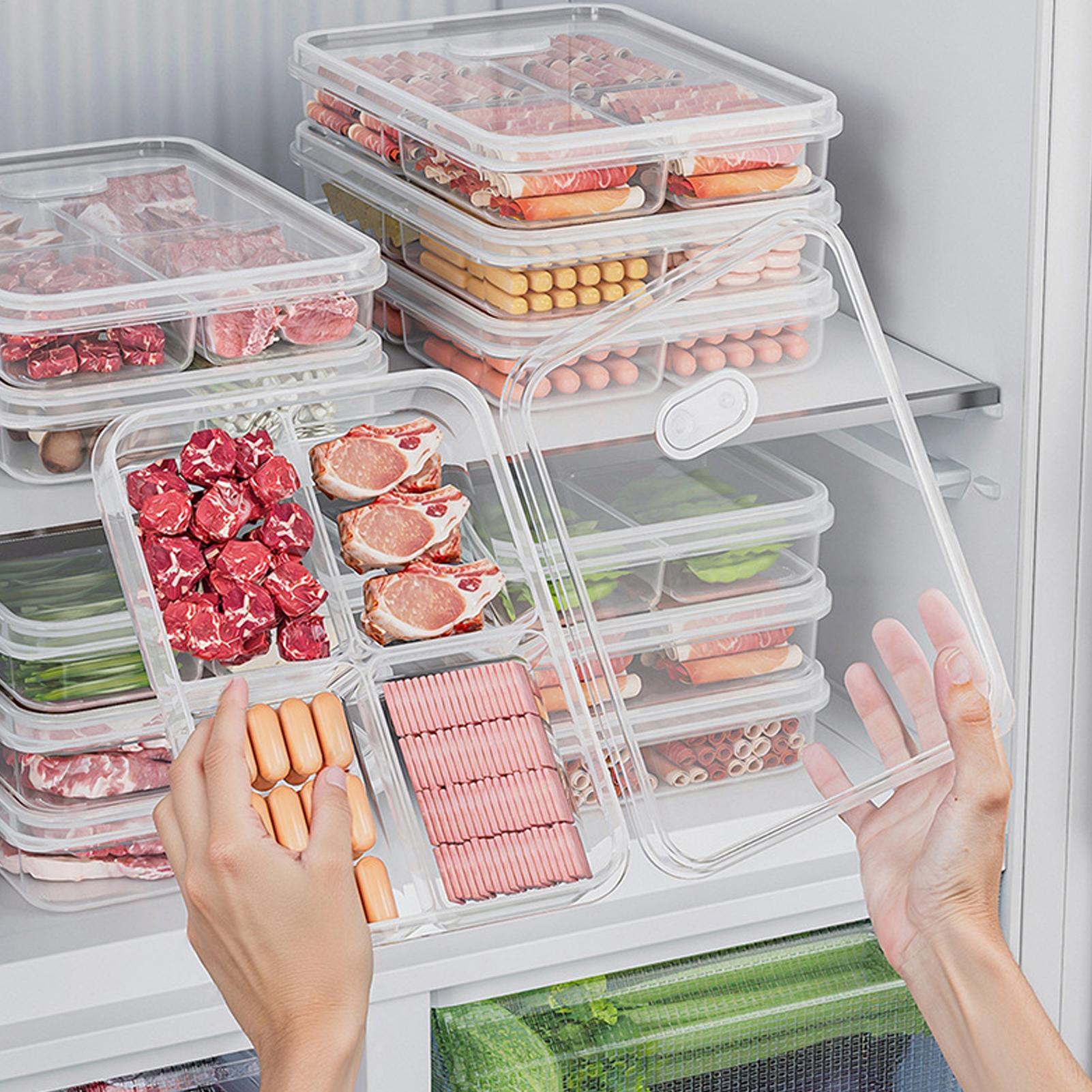 Commercial Kitchen Organiser - 1 Stück Kühlschrank-Aufbewahrungsbox für Fleisch und