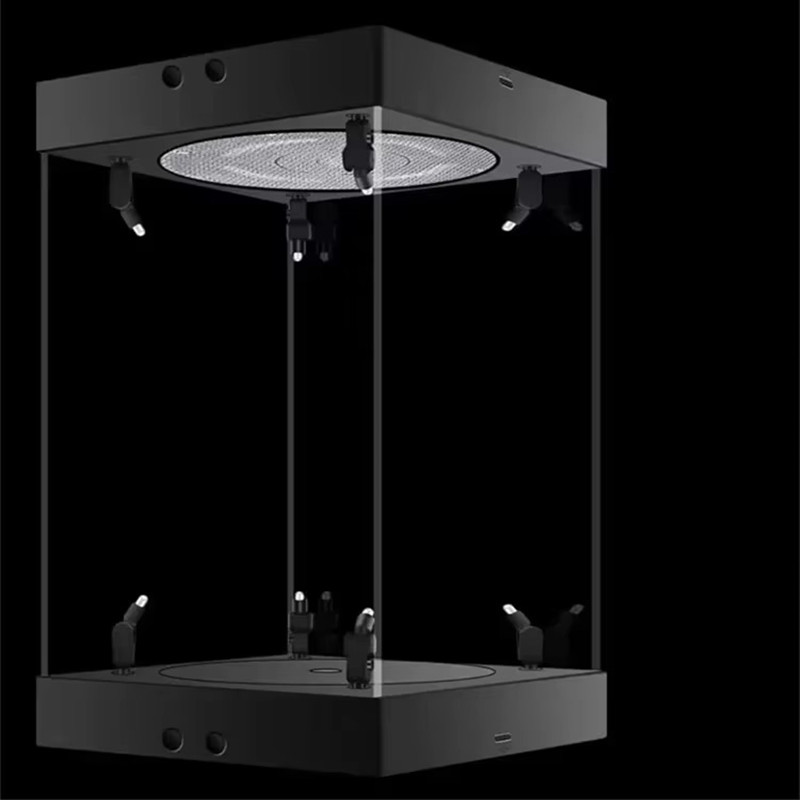 Refrigerated Display Case - Drehbarer LED-Spotlight-Acryl-Display-Ständer für Figuren, 20cm, 30cm,