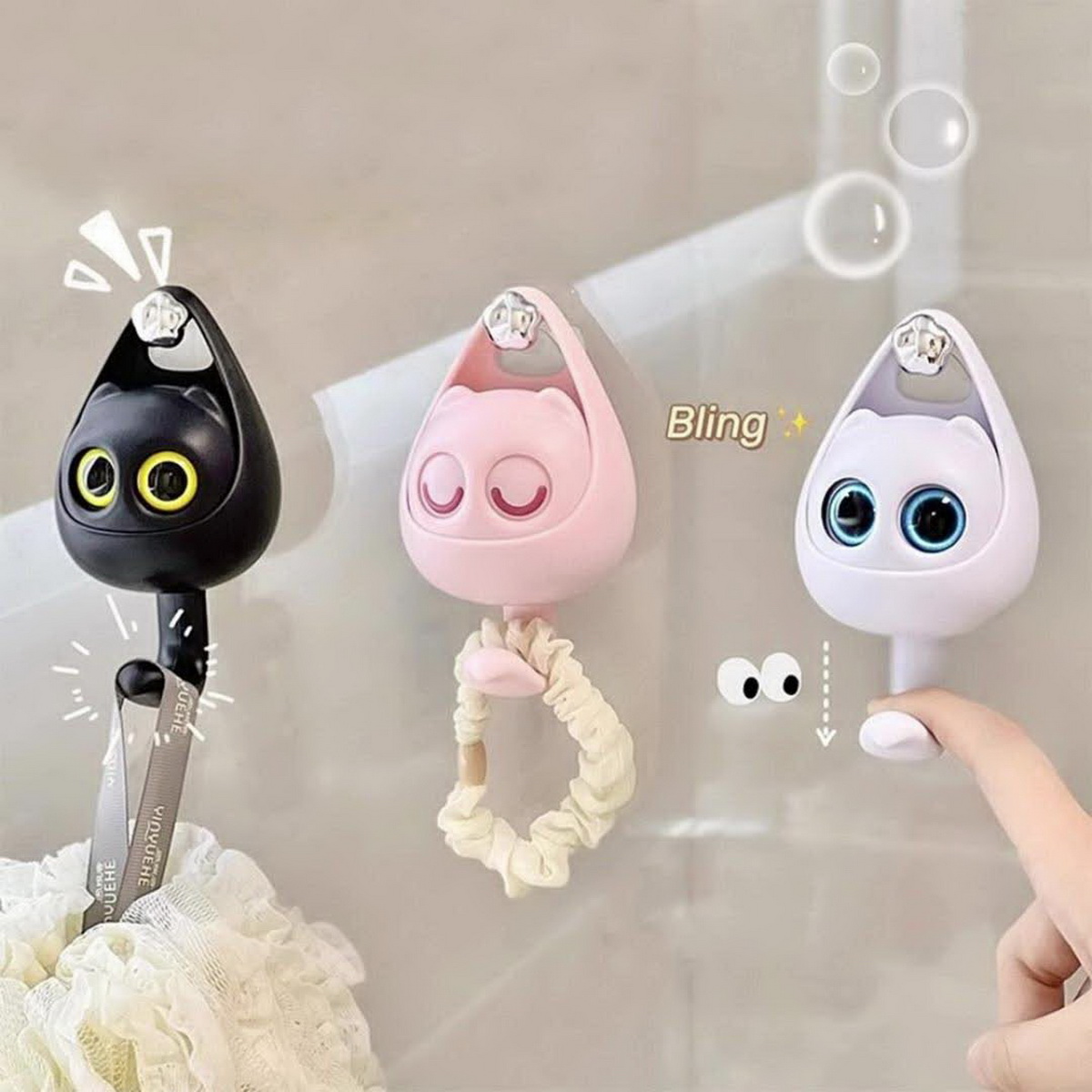 Kreativer Cartoon-Blink-Katzen – Commercial Kitchen Organiser Bewertung und Preis