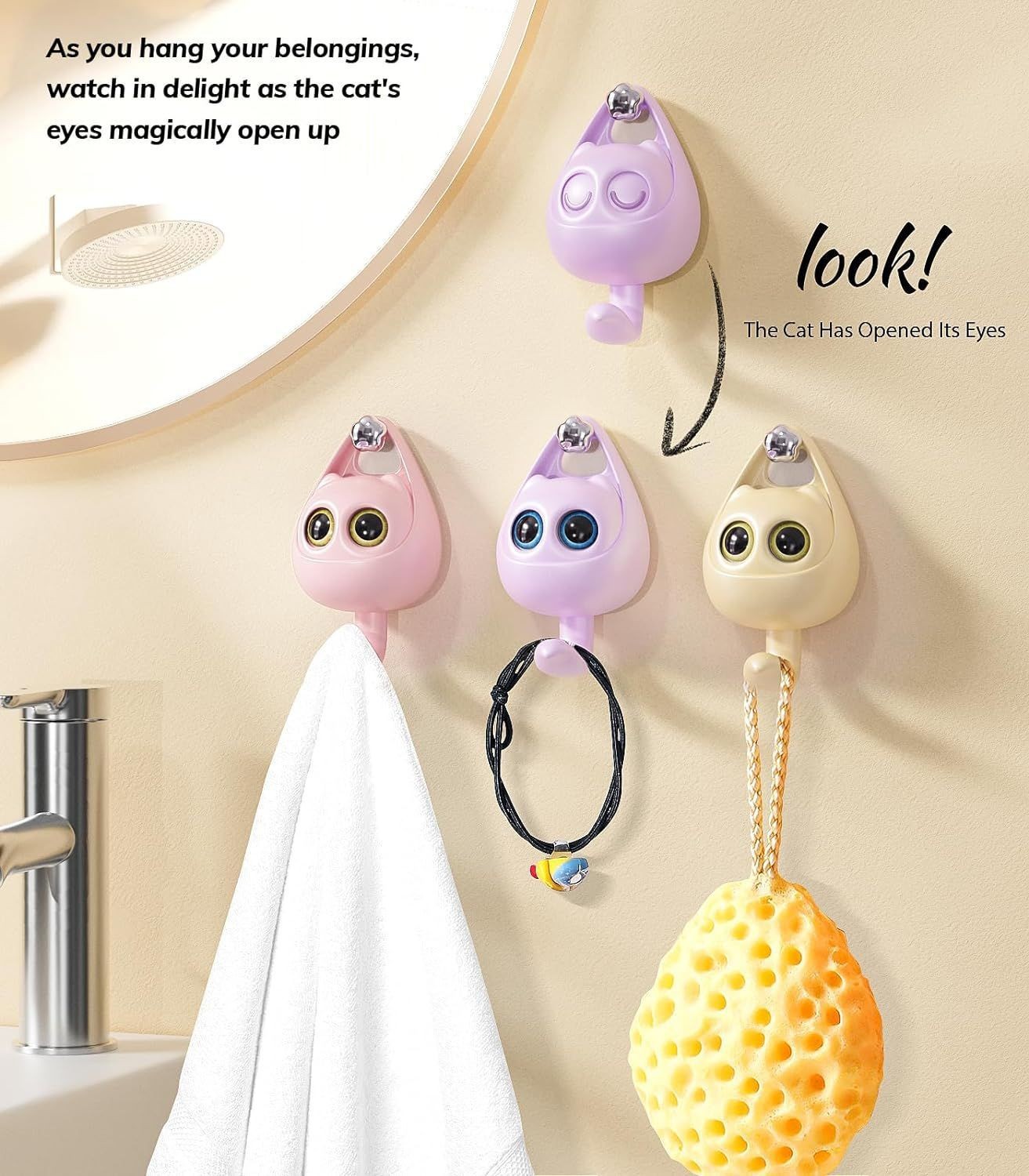 Kreativer Cartoon-Blink-Katzen – Commercial Kitchen Organiser Bewertung und Preis