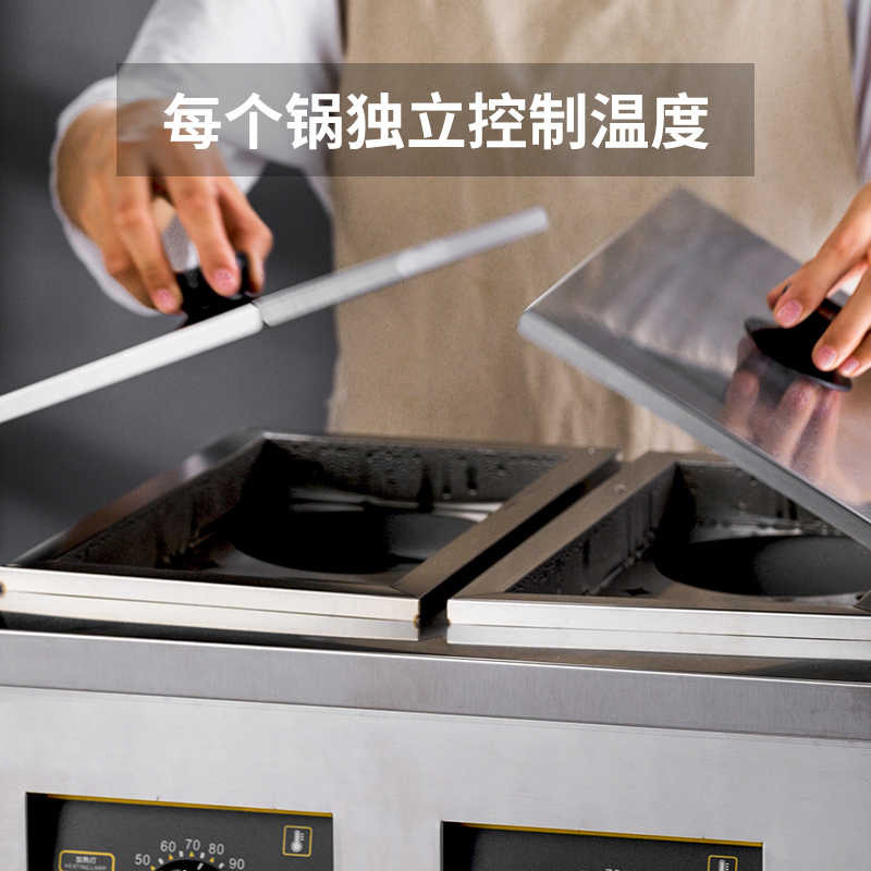 Kommerzieller Doppelkopf-Vierk – Induction Cooker Commercial Bewertung und Preis