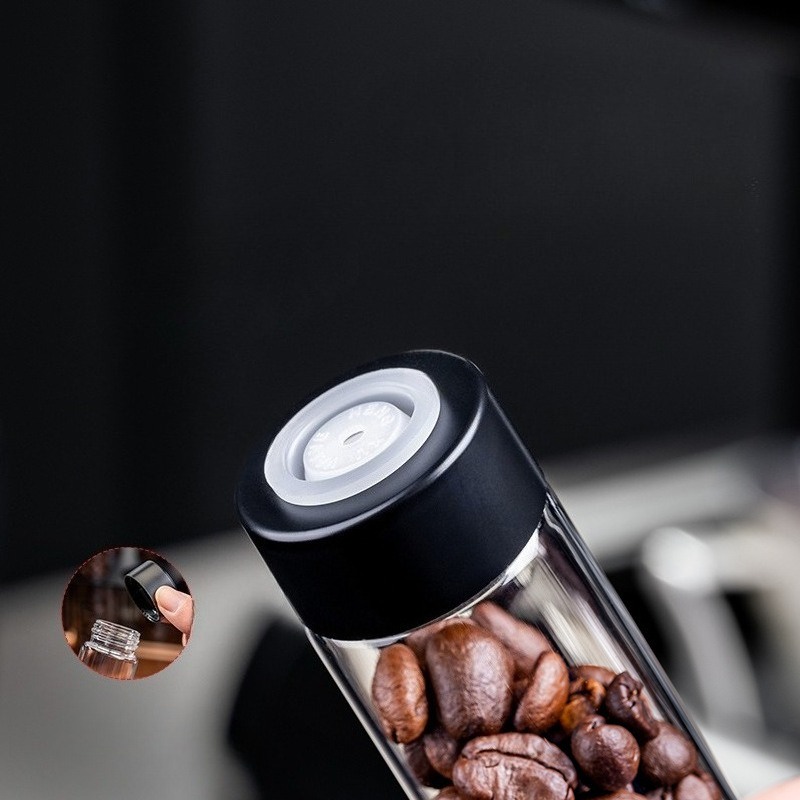 JUSTINLAU Glas-Kaffeebohnen-Au – Commercial Kitchen Organiser Bewertung und Preis