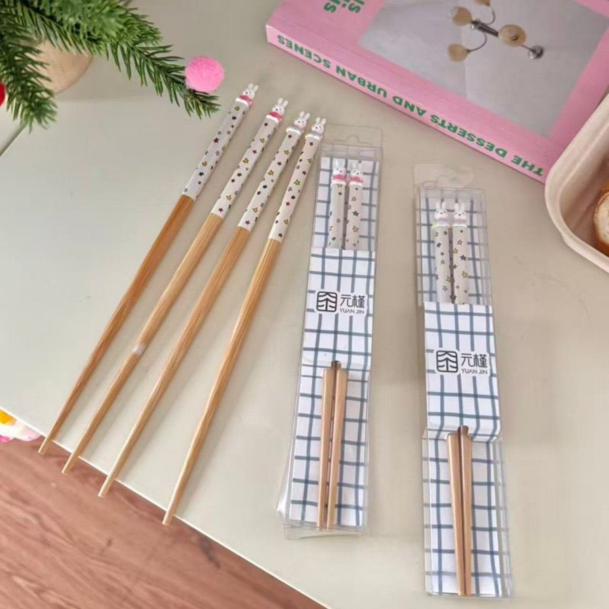 Kawaii Miffy Rabbit Essstäbche – Commercial Kitchen Items Bewertung und Preis