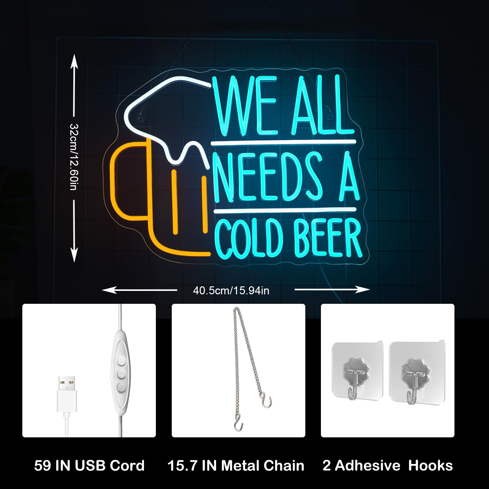 Bier-Neonschild, LED-Lichtschi – Commercial Kitchen Needs Bewertung und Preis