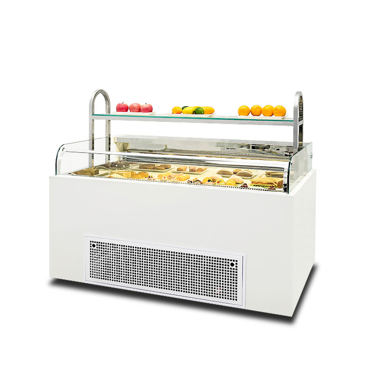 Luftgekühlte offene Kühlvitrin – Refrigerated Display Case Bewertung und Preis