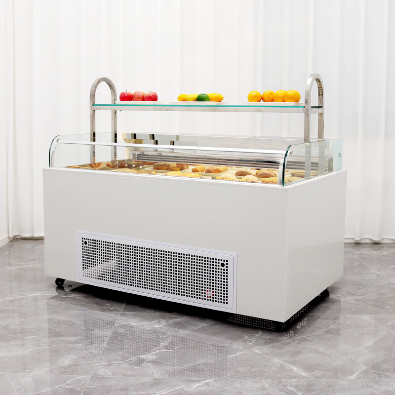 Luftgekühlte offene Kühlvitrin – Refrigerated Display Case Bewertung und Preis