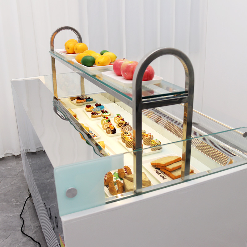 Luftgekühlte offene Kühlvitrin – Refrigerated Display Case Bewertung und Preis