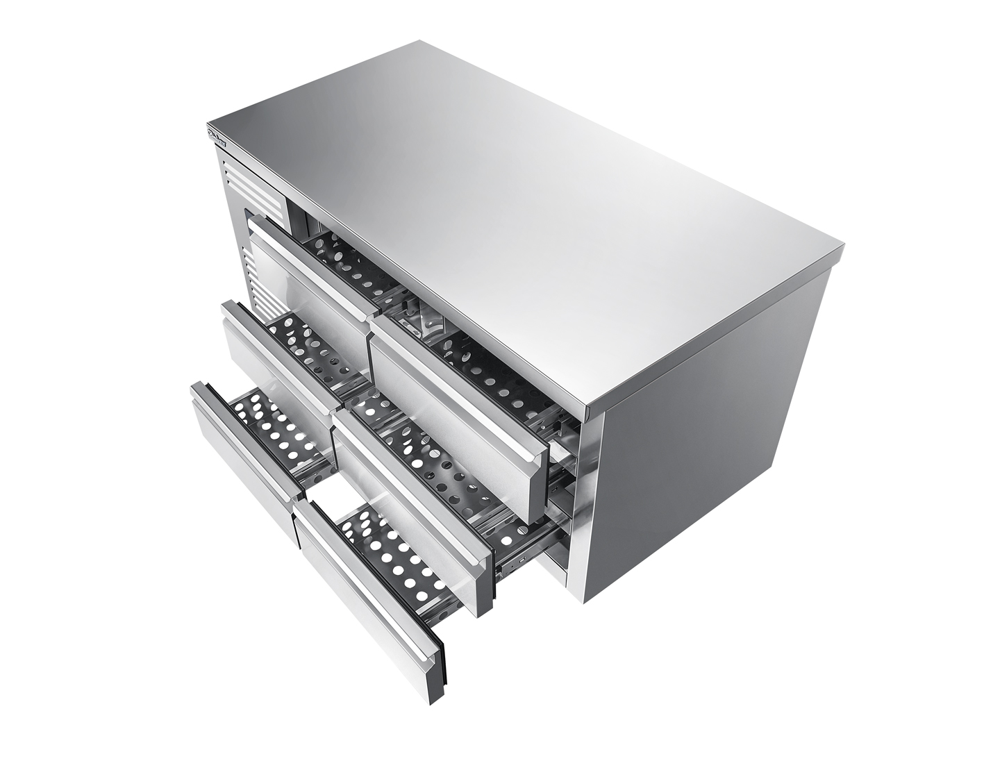 Verstellbare Edelstahl-Arbeits – Refrigerated Display Case Bewertung und Preis