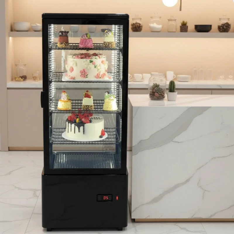 Maßgefertigtes Aufrechtes Glas – Refrigerated Display Case Bewertung und Preis