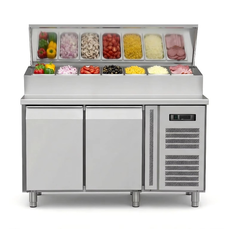 OEM Kühltheke Sandwich-Zuberei – Commercial Kitchen Fridge Bewertung und Preis