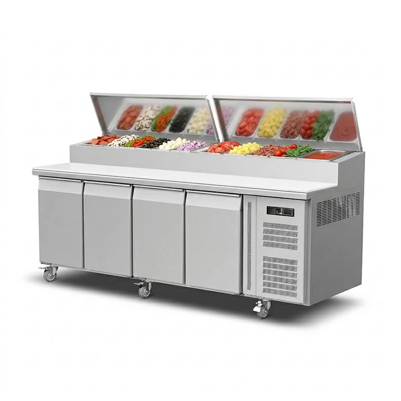 OEM Kühltheke Sandwich-Zuberei – Commercial Kitchen Fridge Bewertung und Preis