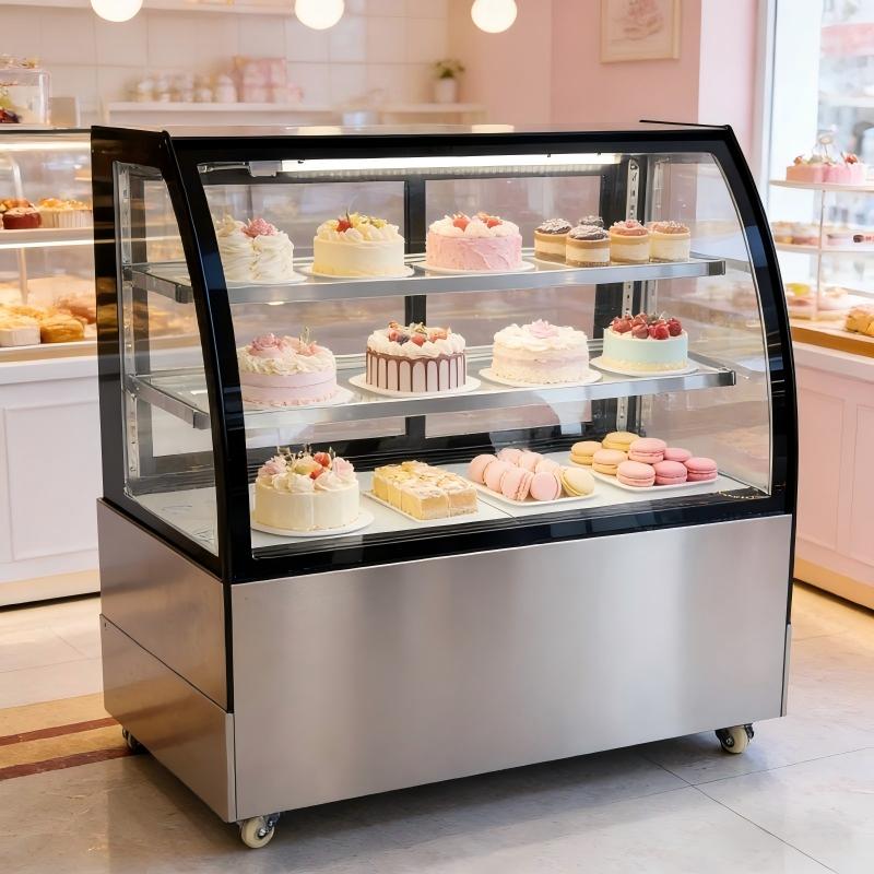 2-stufige gewerbliche Kuchenkü – Refrigerated Display Case Bewertung und Preis