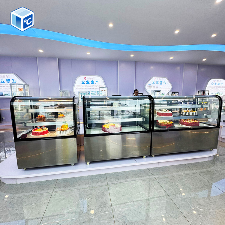 2-stufige gewerbliche Kuchenkü – Refrigerated Display Case Bewertung und Preis