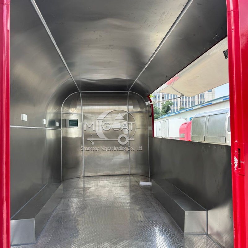 Roter kommerzieller Food Conce – Commercial Kitchen Interior Bewertung und Preis