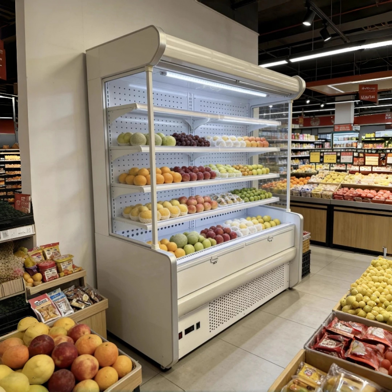 Kundenspezifischer Mehrdeck-Of – Refrigerated Display Case Bewertung und Preis