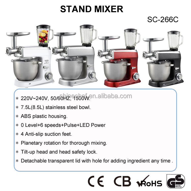 Elektrischer 7,5L 8,5L Teigmix – Meat Grinder Electric Bewertung und Preis