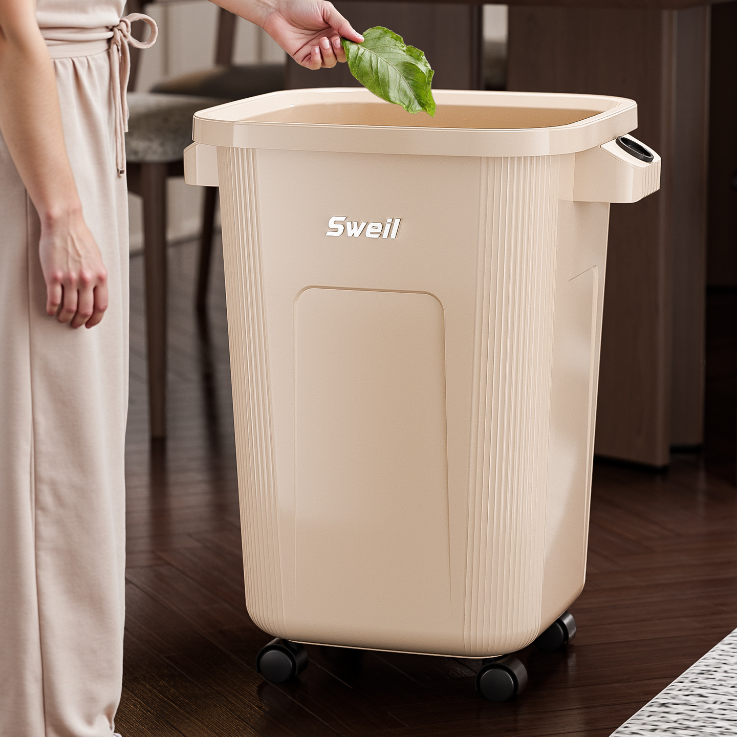 Großer Rollender Mülleimer mit – Commercial Kitchen Garbage Can Bewertung und Preis