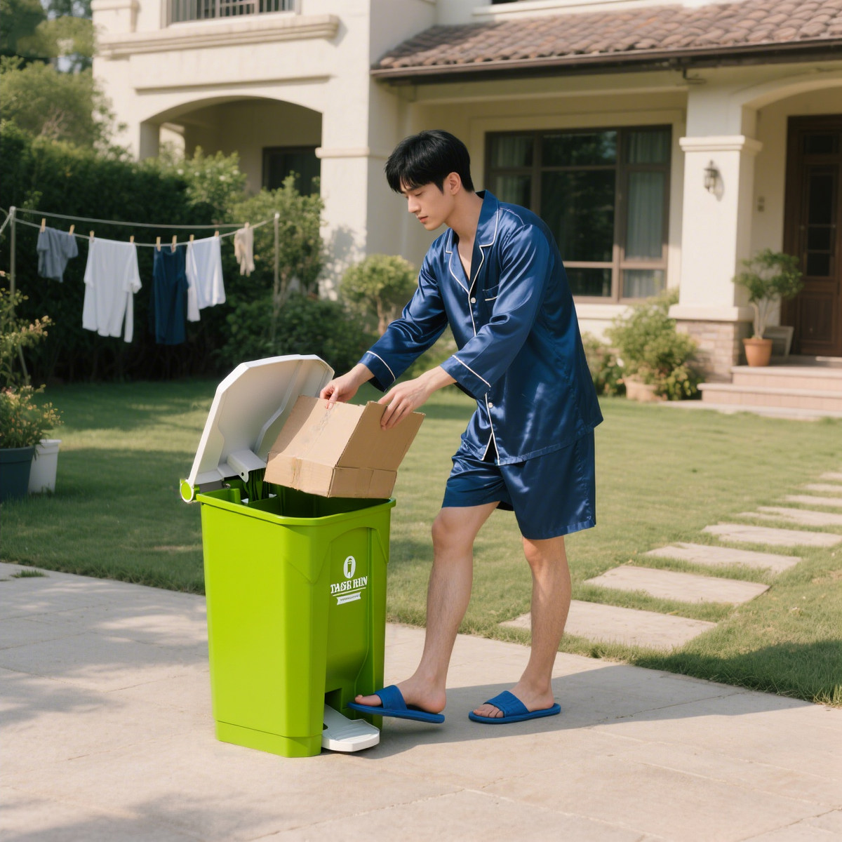 Großer Outdoor-Mülleimer mit T – Commercial Kitchen Garbage Can Bewertung und Preis