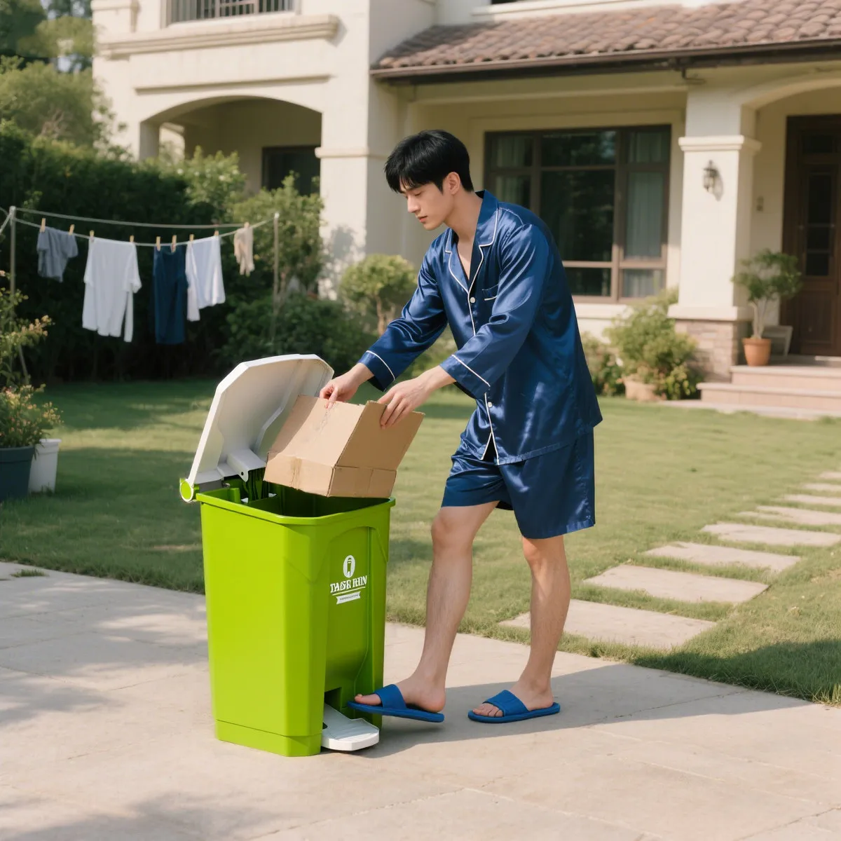 Großer Outdoor-Mülleimer mit T – Commercial Kitchen Garbage Can Bewertung und Preis