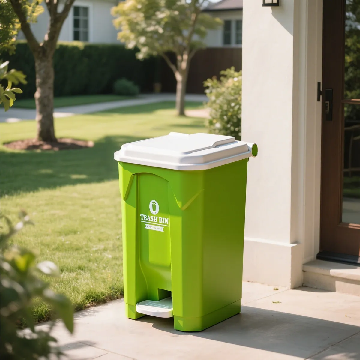 Großer Outdoor-Mülleimer mit T – Commercial Kitchen Garbage Can Bewertung und Preis