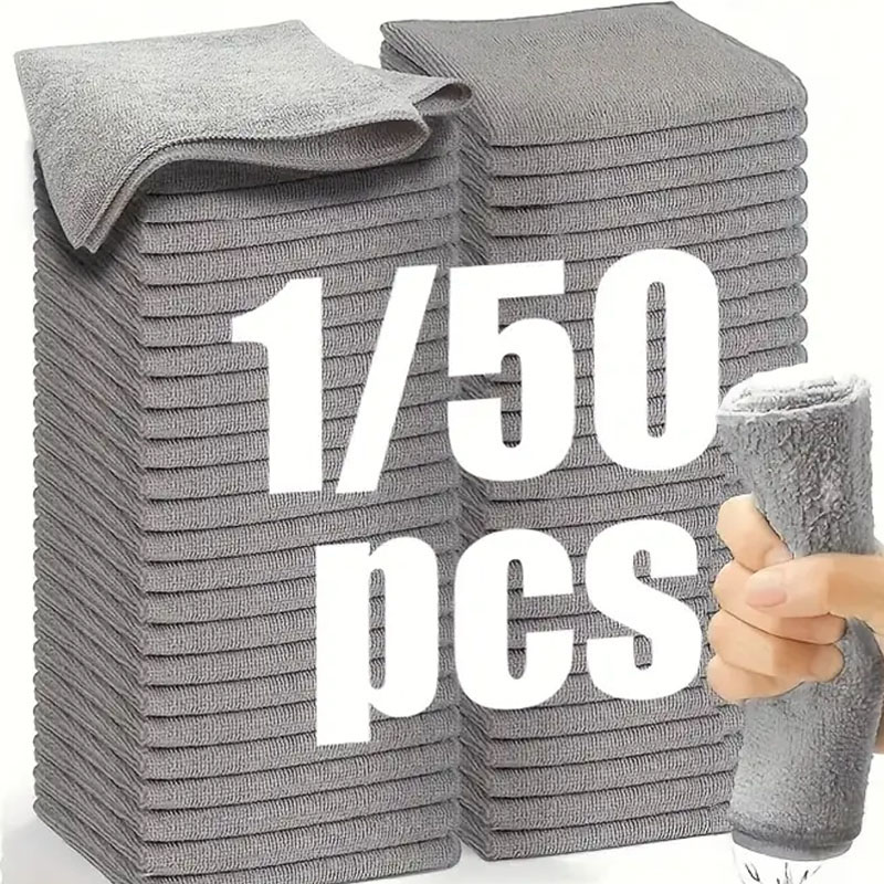 1/50 stücke Mikrofaser-reinigu – Commercial Kitchen Towels Bewertung und Preis