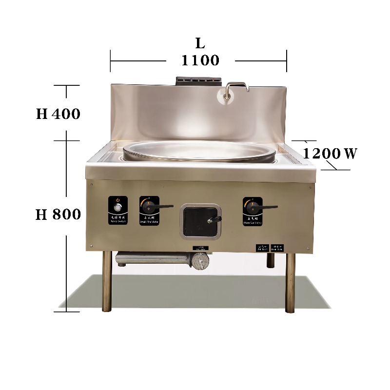 Kommerzieller Gas-Gas-Topfofen – Commercial Kitchen Needs Bewertung und Preis