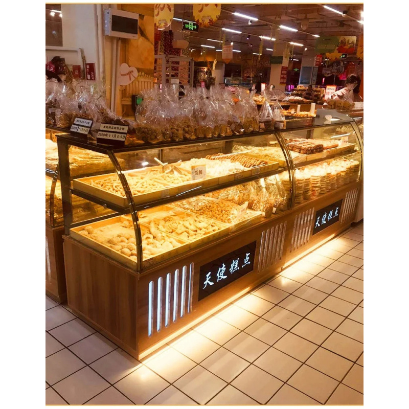 Kundenspezifische Gebäckvitrin – Refrigerated Display Case Bewertung und Preis