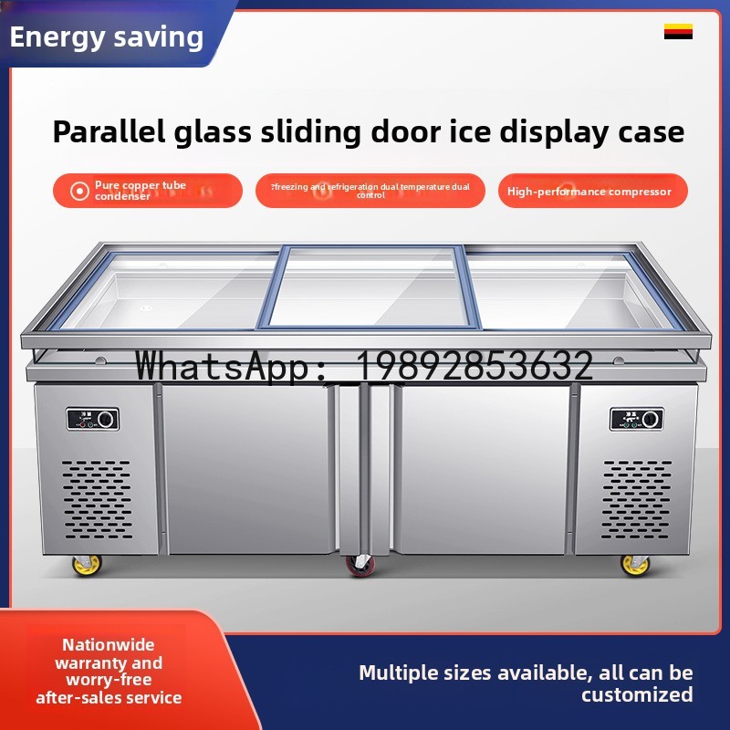 Kühltheke für Meeresfrüchte mi – Refrigerated Display Case Bewertung und Preis