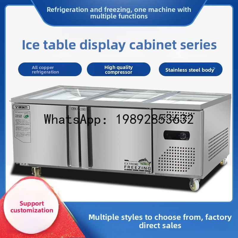 Kühltheke für Meeresfrüchte mi – Refrigerated Display Case Bewertung und Preis