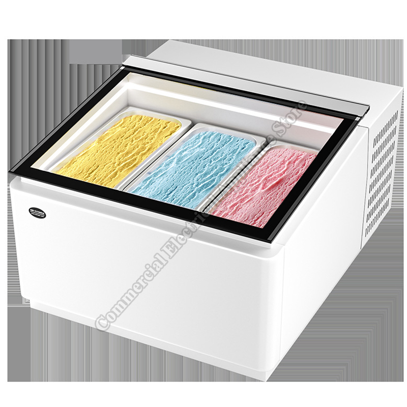 Hartes Eis Vitrine mit LED -18 – Refrigerated Display Case Bewertung und Preis